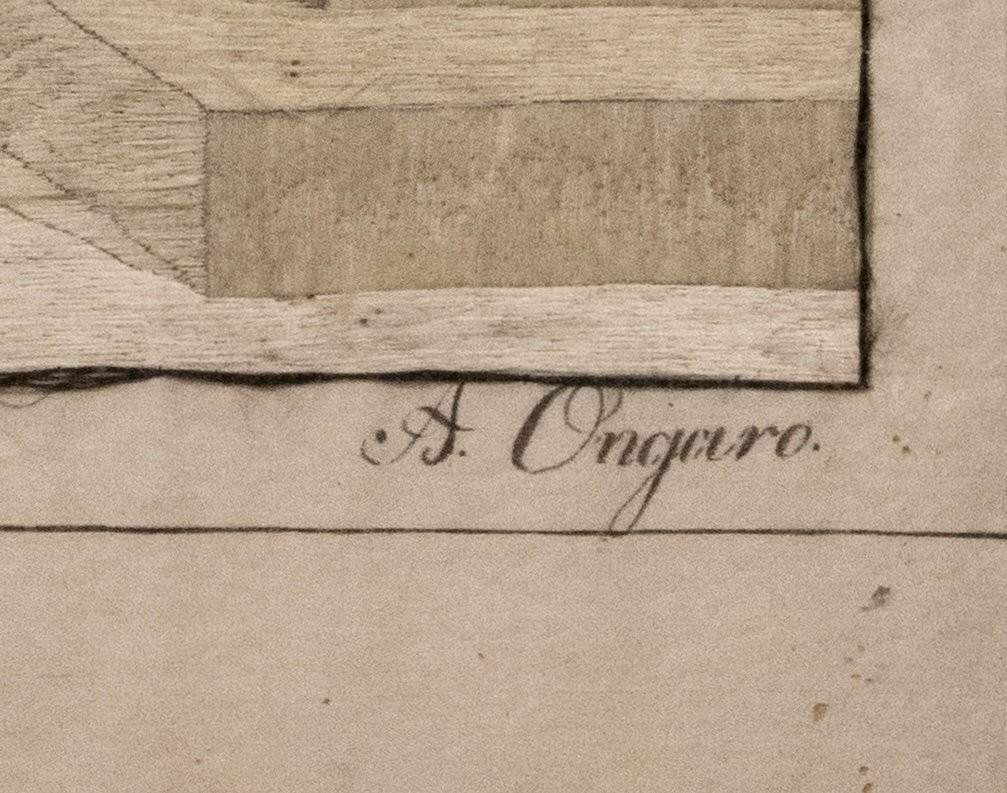 A.Ongaro - Scena D’Interno - Ricamo Su Tessuto - Italia 1867-photo-1